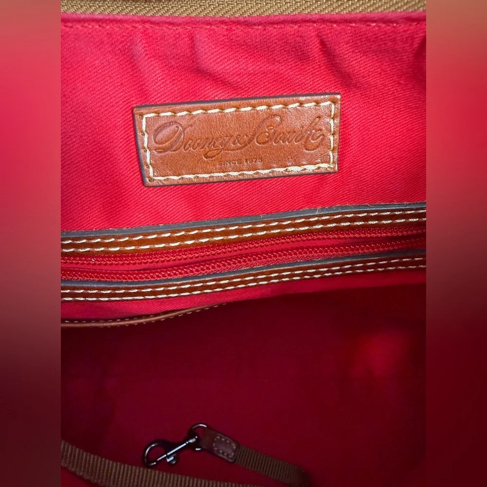 🤎DOONEY & BOURKE🤎Lizard-Embossed Leather Hobo Bag in Aqua Blue/EUC